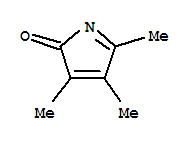 (9ci)-3,4,5-三甲基-2H-吡咯-2-酮结构式_89267-97-0结构式