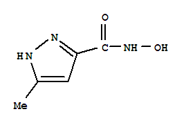 (9ci)-n-羟基-5-甲基-1H-吡唑-3-羧酰胺结构式_89270-44-0结构式