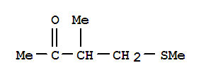 (7ci,9ci)-3-甲基-4-(甲基硫代)-2-丁酮结构式_89534-16-7结构式