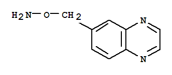 o-(6-喹噁啉甲基)-羟胺结构式_895589-14-7结构式