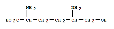 (7ci)-2,5-二氨基-6-羟基-己酸结构式_89582-46-7结构式