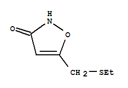 (9ci)-5-[(乙基硫代)甲基]-3(2H)-异噁唑酮结构式_89660-63-9结构式