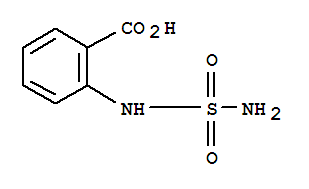 (9ci)-2-[(氨基磺酰基)氨基]-苯甲酸结构式_89694-26-8结构式