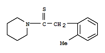 (9ci)-1-[2-(2-甲基苯基)-1-硫氧代乙基]-哌啶结构式_89812-89-5结构式
