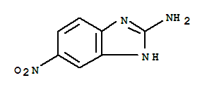 (9ci)-6-硝基-1H-苯并咪唑-2-胺结构式_89843-44-7结构式