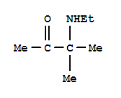 (7ci)-3-(乙基氨基)-3-甲基-2-丁酮结构式_89854-85-3结构式