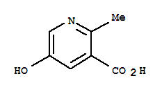 5-羟基-2-甲基烟酸结构式_89937-79-1结构式