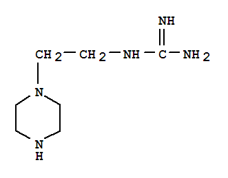 (7ci)-[2-(1-哌嗪)乙基]-胍结构式_89980-08-5结构式