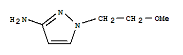 1-(2-甲氧乙基)-1H-吡唑-3-氨基结构式_899899-20-8结构式