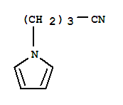 1H-吡咯-1-丁腈(9ci)结构式_90006-82-9结构式 1H-吡咯-1-丁腈(9ci)结构式_90006-82-9结构式