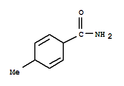 (7ci)-4-甲基-2,5-环己二烯-1-羧酰胺结构式_90086-74-1结构式
