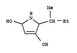 2,5-二氢-5-(1-甲基丙基)-1H-吡咯-2,4-二醇结构式_903517-07-7结构式