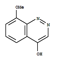 4-羟基-8-甲氧基噌啉结构式_90417-27-9结构式