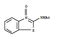 (7ci)-2-乙酰氨基-苯并噻唑结构式_90417-41-7结构式