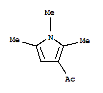 (9ci)-1-(1,2,5-三甲基-1H-吡咯-3-基)-乙酮结构式_90433-85-5结构式
