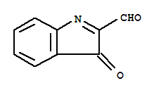 (7ci)-3-氧代-3H-吲哚-2-羧醛结构式_90483-94-6结构式