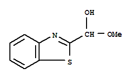 (7ci)-alpha-甲氧基-2-苯并噻唑甲醇结构式_90563-84-1结构式