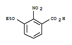 (7ci)-3-乙氧基-2-硝基-苯甲酸结构式_90564-27-5结构式
