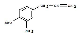 (9ci)-2-甲氧基-5-(2-丙烯基)-苯胺结构式_90617-48-4结构式