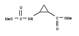 2-[(甲氧基羰基)氨基]-环丙烷羧酸甲酯结构式_906437-36-3结构式
