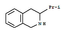 (9ci)-1,2,3,4-四氢-3-(1-甲基乙基)-异喹啉结构式_90679-73-5结构式
