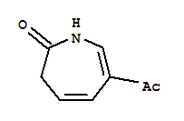 (9ci)-6-乙酰基-1,3-二氢-2H-氮杂革-2-酮结构式_90714-30-0结构式
