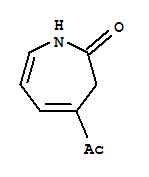 2H-azepin-2-one, 4-acetyl-1,3-dihydro-(9ci) Structure