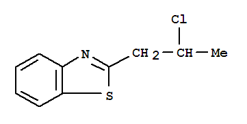 (7ci)-2-(2-氯丙基)-苯并噻唑结构式_90799-20-5结构式