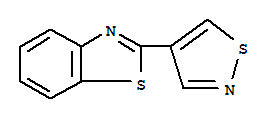 (7ci)-2-(4-异噻唑)-苯并噻唑结构式_90947-36-7结构式