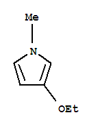 (9ci)-3-乙氧基-1-甲基-1H-吡咯结构式_90968-42-6结构式