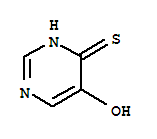 (9ci)-5-羟基-4(1H)-嘧啶硫酮结构式_91036-31-6结构式