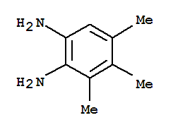 (9ci)-3,4,5-三甲基-1,2-苯二胺结构式_91054-50-1结构式
