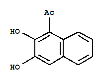 (9ci)-1-(2,3-二羟基-1-萘)-乙酮结构式_91368-52-4结构式