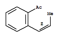 (z)-(9ci)-1-[2-(1-丙烯基)苯基]-乙酮结构式_91388-34-0结构式