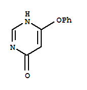 (9ci)-6-苯氧基-4(1H)-嘧啶酮结构式_91520-65-9结构式