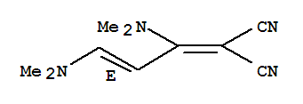2-[1,3-双(二甲基氨基)-2-亚丙基]丙二腈结构式_91945-90-3结构式