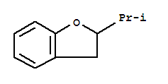 (9ci)-2,3-二氢-2-(1-甲基乙基)-苯并呋喃结构式_91969-36-7结构式