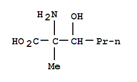 (7ci)-3-羟基-2-甲基-正亮氨酸结构式_92077-82-2结构式