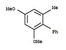(9ci)-2,4-二甲氧基-6-甲基-1,1-联苯结构式_92120-51-9结构式
