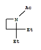 (7ci)-1-乙酰基-2,2-二乙基-氮杂丁烷结构式_92145-64-7结构式