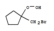 (9ci)-1-(溴甲基)环戊基氢过氧化物结构式_92242-10-9结构式