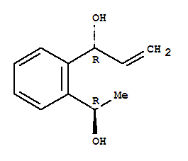 (r*,r*)-(9ci)--alpha--乙烯--alpha--甲基-1,2-苯二甲醇结构式_92611-69-3结构式