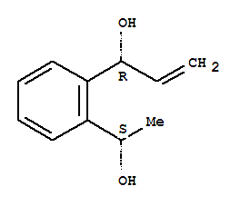 (r*,s*)-(9ci)--alpha--乙烯--alpha--甲基-1,2-苯二甲醇结构式_92611-70-6结构式