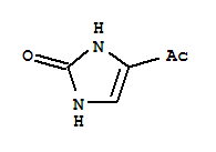 (9ci)-4-乙酰基-1,3-二氢-2H-咪唑-2-酮结构式_92635-44-4结构式