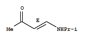 (e)-(9ci)-4-[(1-甲基乙基)氨基]-3-丁烯-2-酮结构式_92676-74-9结构式