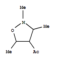 (9ci)-1-(2,3,5-三甲基-4-异噁唑啉)-乙酮结构式_92807-77-7结构式