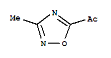 1-(3-甲基-1,2,4-噁二唑-5-基)乙酮结构式_92845-58-4结构式