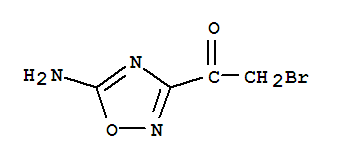 (9ci)-1-(5-氨基-1,2,4-噁二唑-3-基)-2-溴-乙酮结构式_92845-73-3结构式