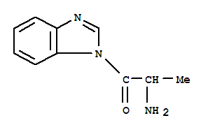 (9ci)-1-(2-氨基-1-氧代丙基)-1H-苯并咪唑结构式_93032-71-4结构式