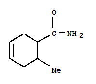 (6ci,9ci)-6-甲基-3-环己烯-1-羧酰胺结构式_93296-90-3结构式